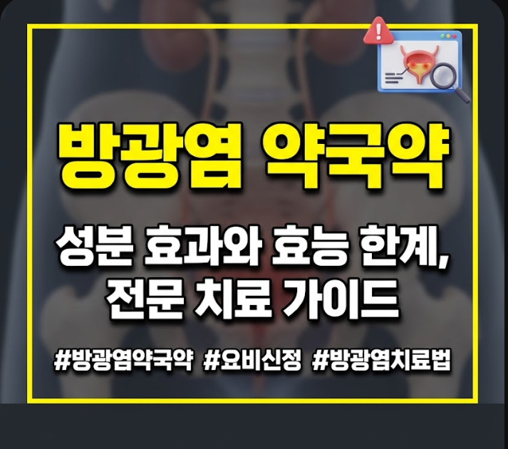 방광염 약국약