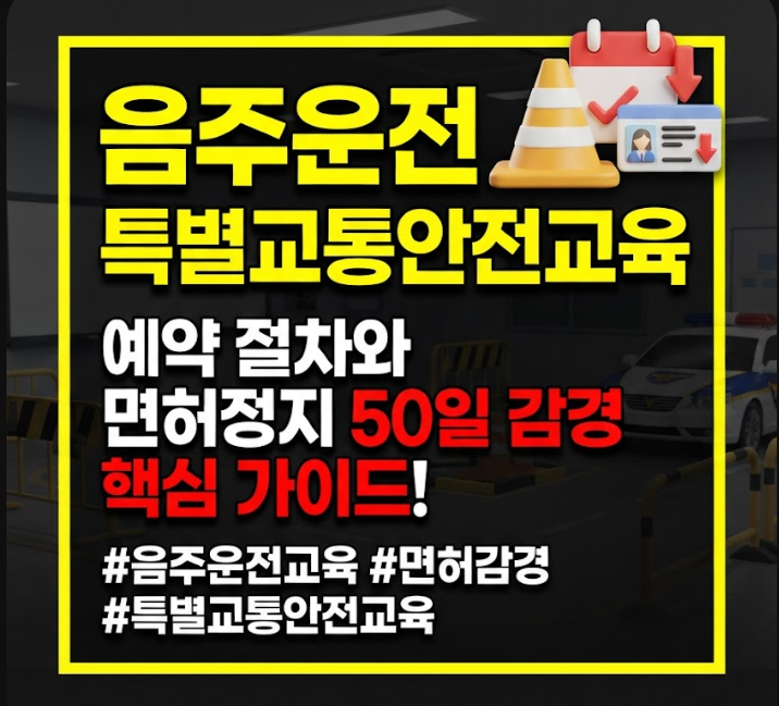 음주운전 특별교통안전교육